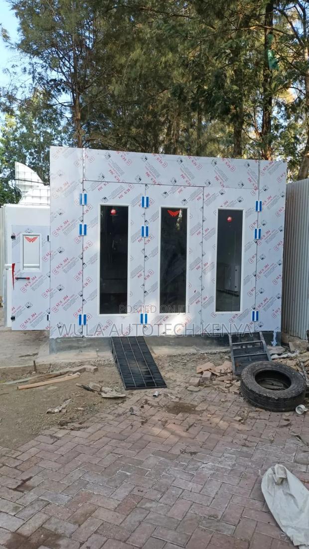 Heavy Commercial Vehicle Spray Booth Power Machine Sunshine Italy