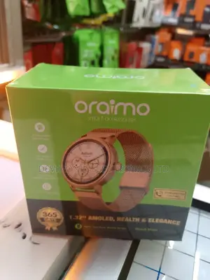 Oraimo 1.32 Amoled ,Health and Elegance Smart Watch