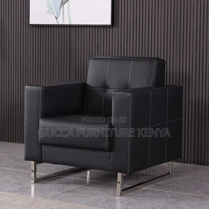 5-seater Leather Executive Office Sofa Set