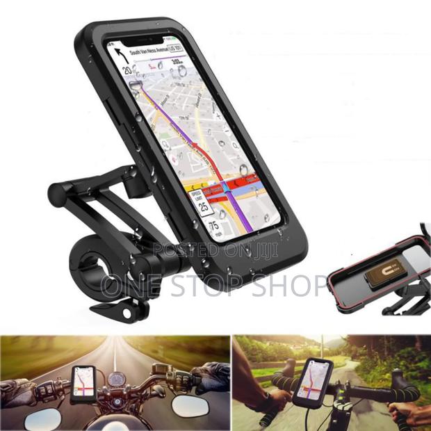 Fully Waterproof Abs Material Bike Phone Holder - main view