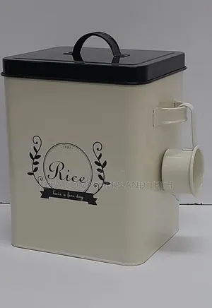 * Square Metallic Storage Box
