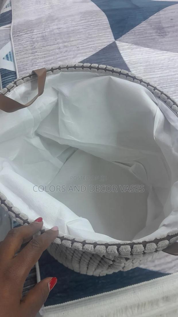 Home Basket for Throw Blankets Unique - thumbnail 4