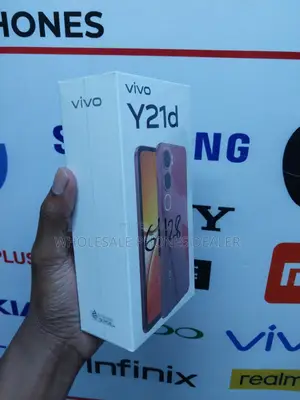 New Vivo Y21d 128 GB Black