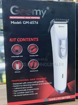 Geemy Gm-6576 Professional Rechargeable Hair Trimmer.'