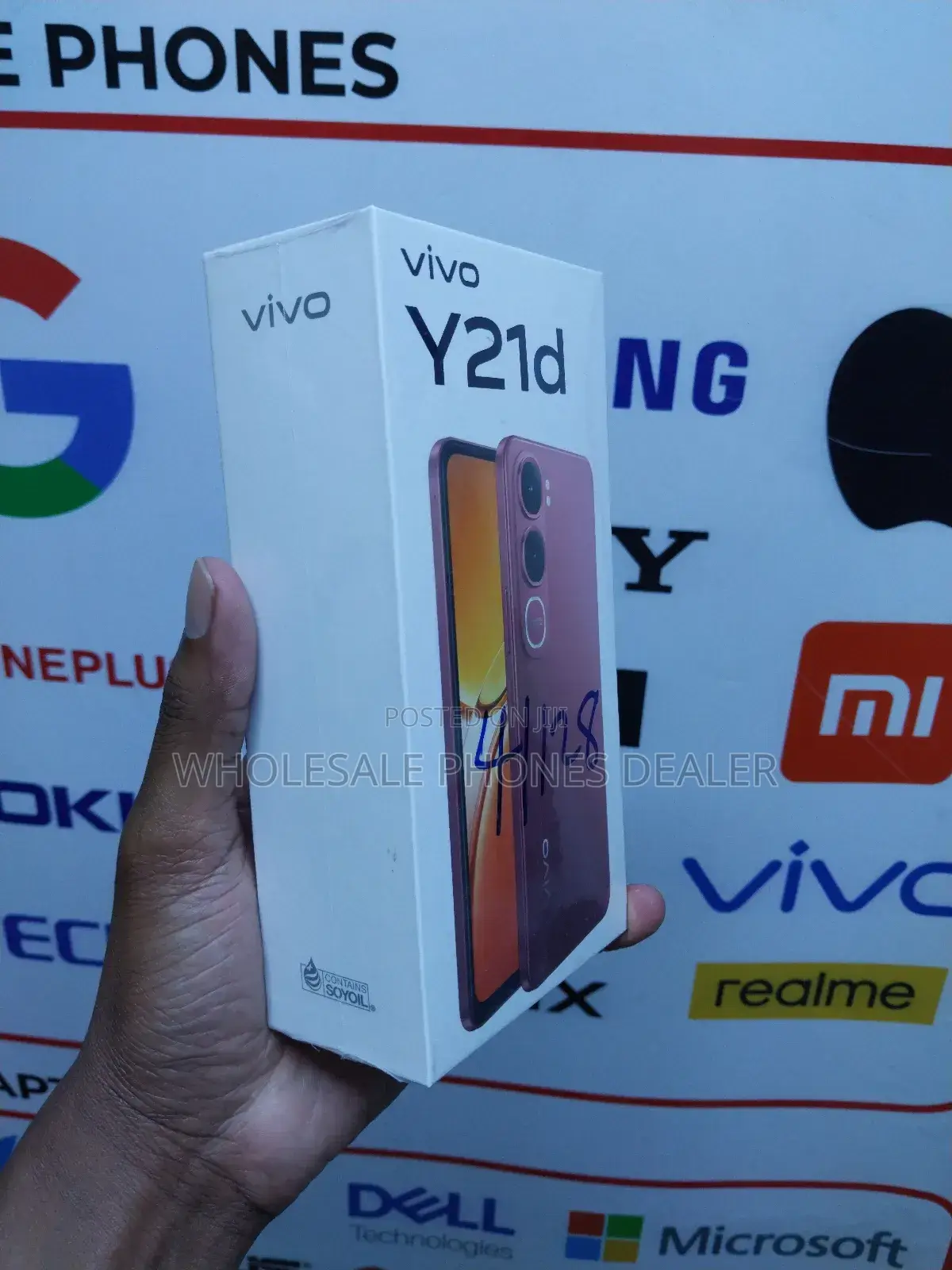 New Vivo Y21d 128 GB Black