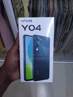 New Vivo Y04 64 GB Black