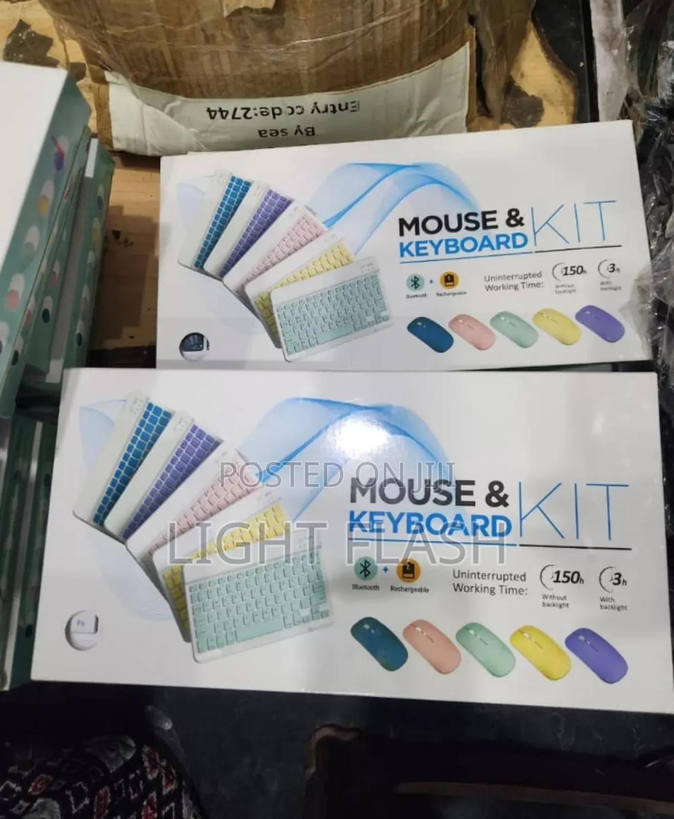 Bluetooth Keyboard With Mice