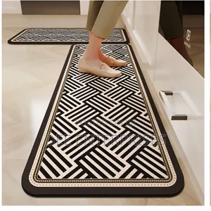 Rubber Bottom Anti-Slip Kitchen Mats