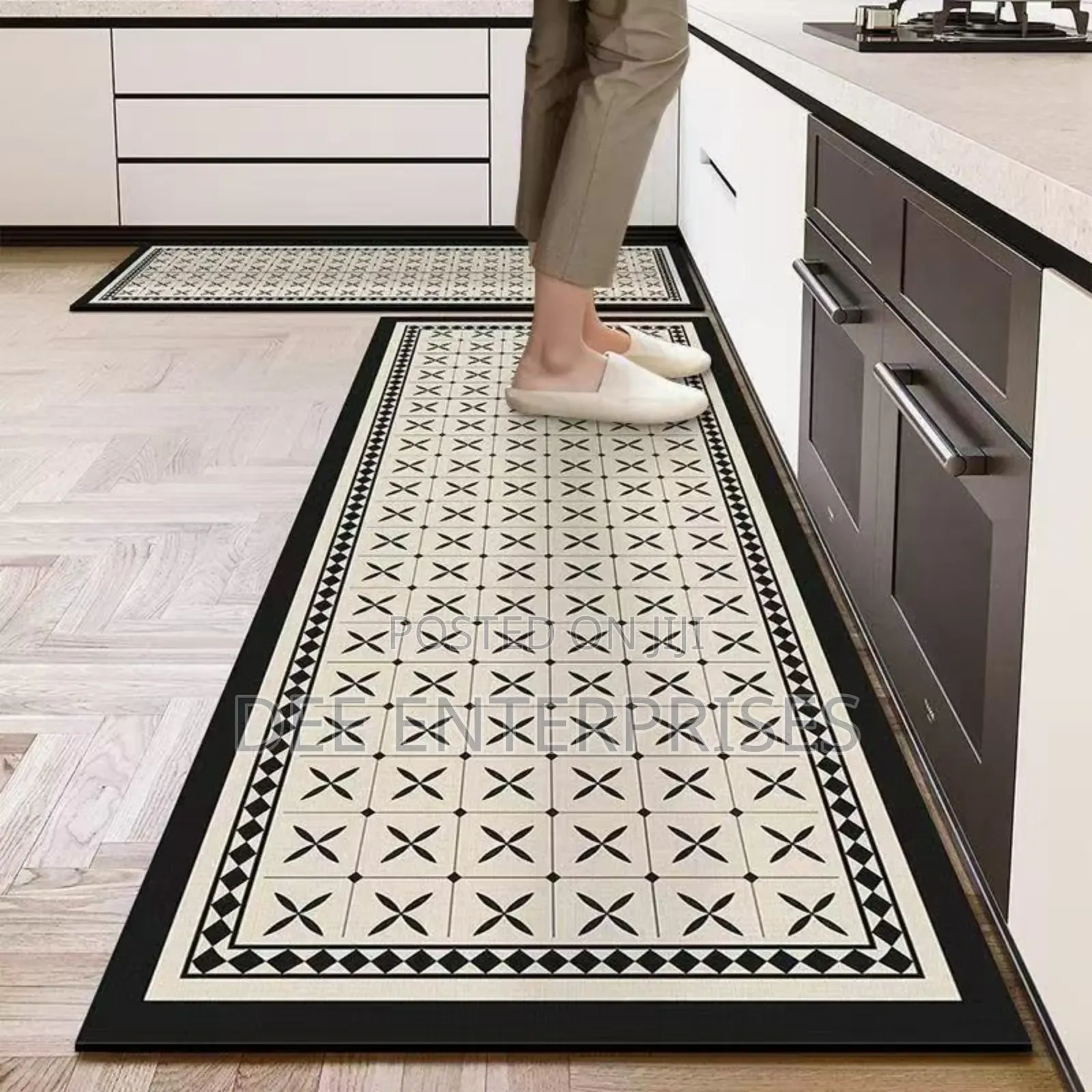 Rubber Bottom Anti-Slip Kitchen Mats