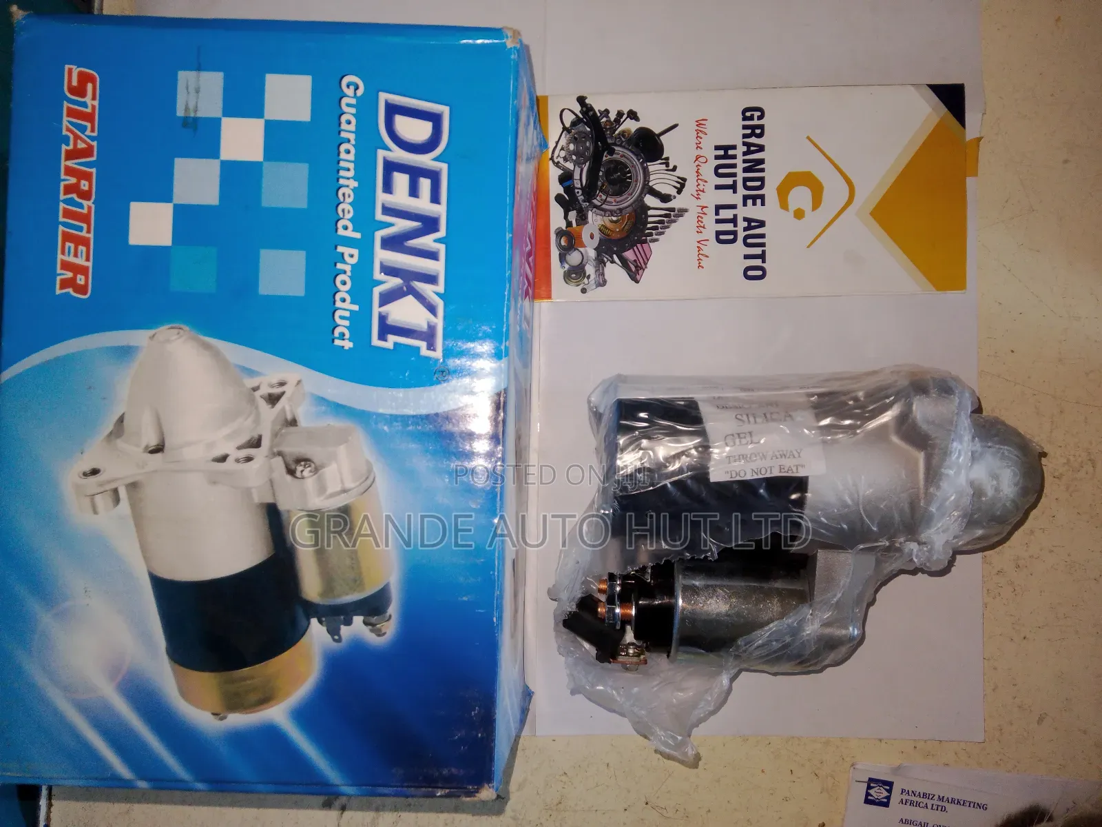 Starter Motor Hyundai Tucson 2015 Petrol (Denki Brand)