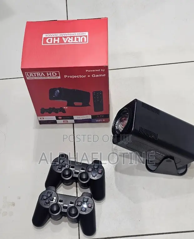 Android Smart Projector Hy-320 With Gaminng Console