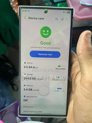 Samsung Galaxy S23 Ultra 256 GB Black - main view