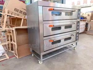 Heavy Duty 3 Deck 9 Tray Industrial Oven - thumbnail 2