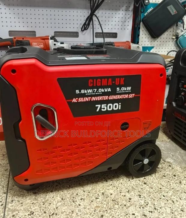 7500i Cigma-Uk 7kva Silent Inverter Generator - main view