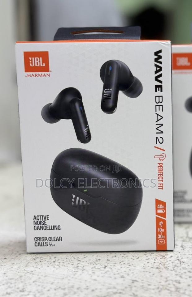 Jbl Wave Beam 2 Wireless Noise Cancelling Earbuds