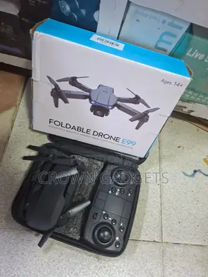 E99 Compact Foldable Drone for Teens With 2.4ghz Remote
