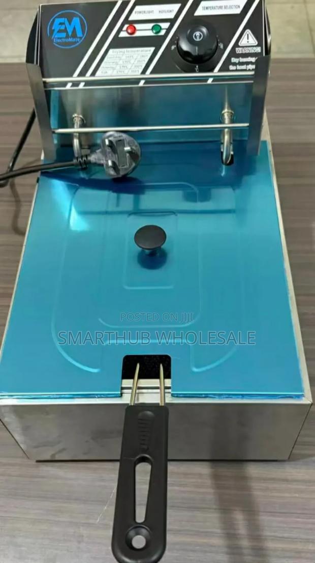 *6 Litres Electromate Single Deep Fryer*