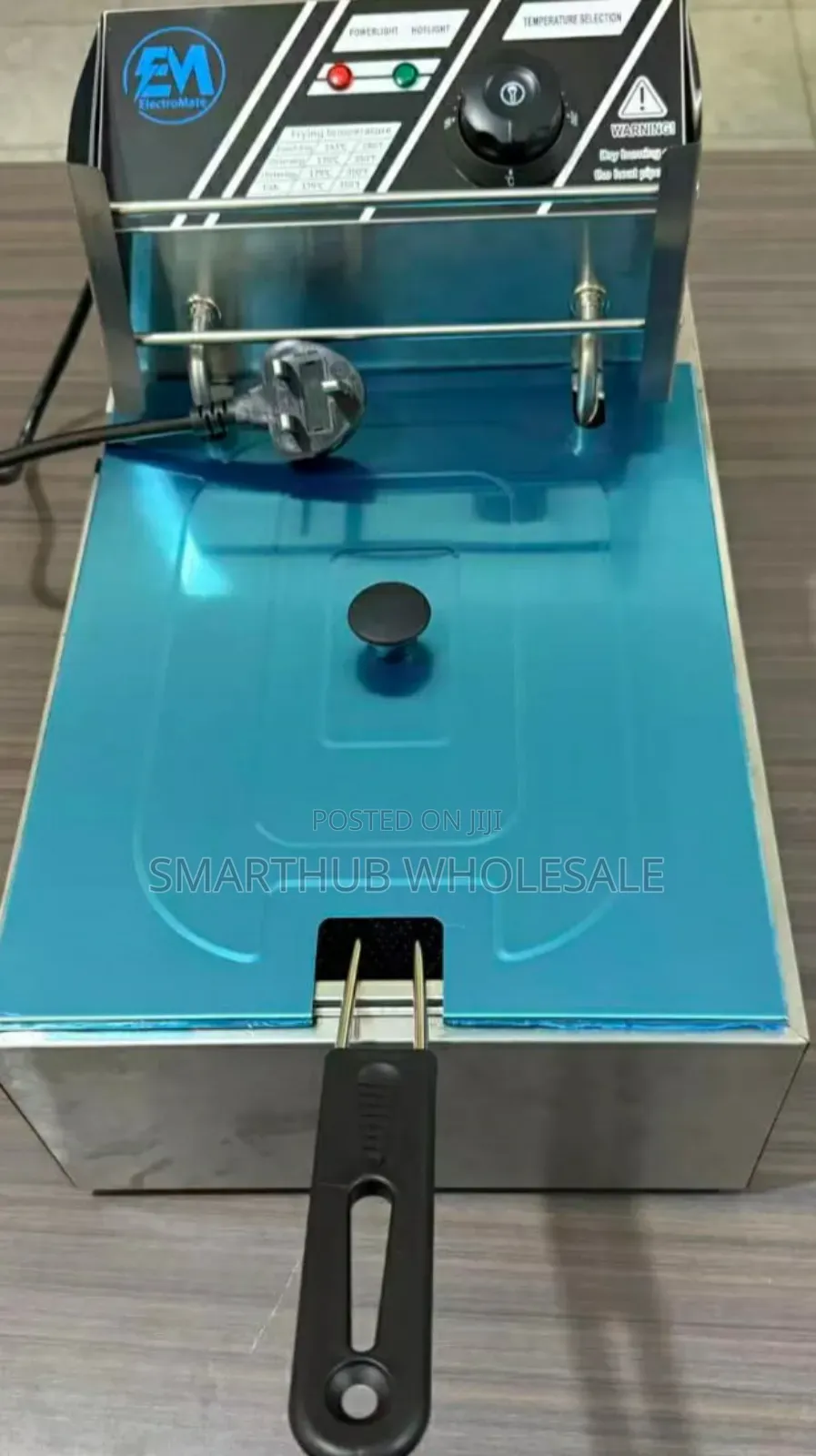 *6 Litres Electromate Single Deep Fryer*