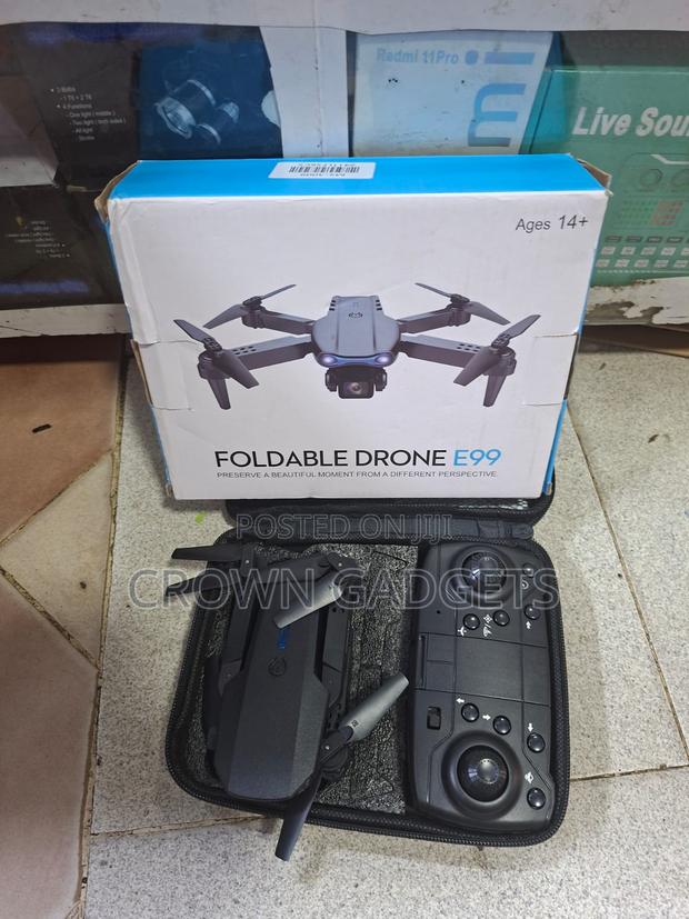E99 Foldable Drone Dual Camera + 1080p for Beginners - main view