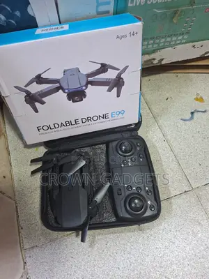 E99 Foldable Drone Dual Camera + 1080p for Beginners