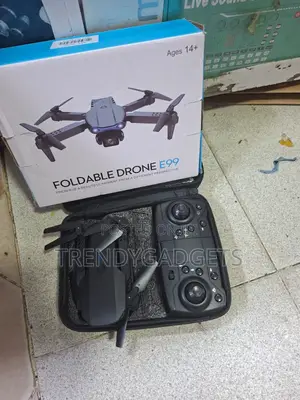 E99 Foldable Drone Dual Camera + 1080p for Beginners