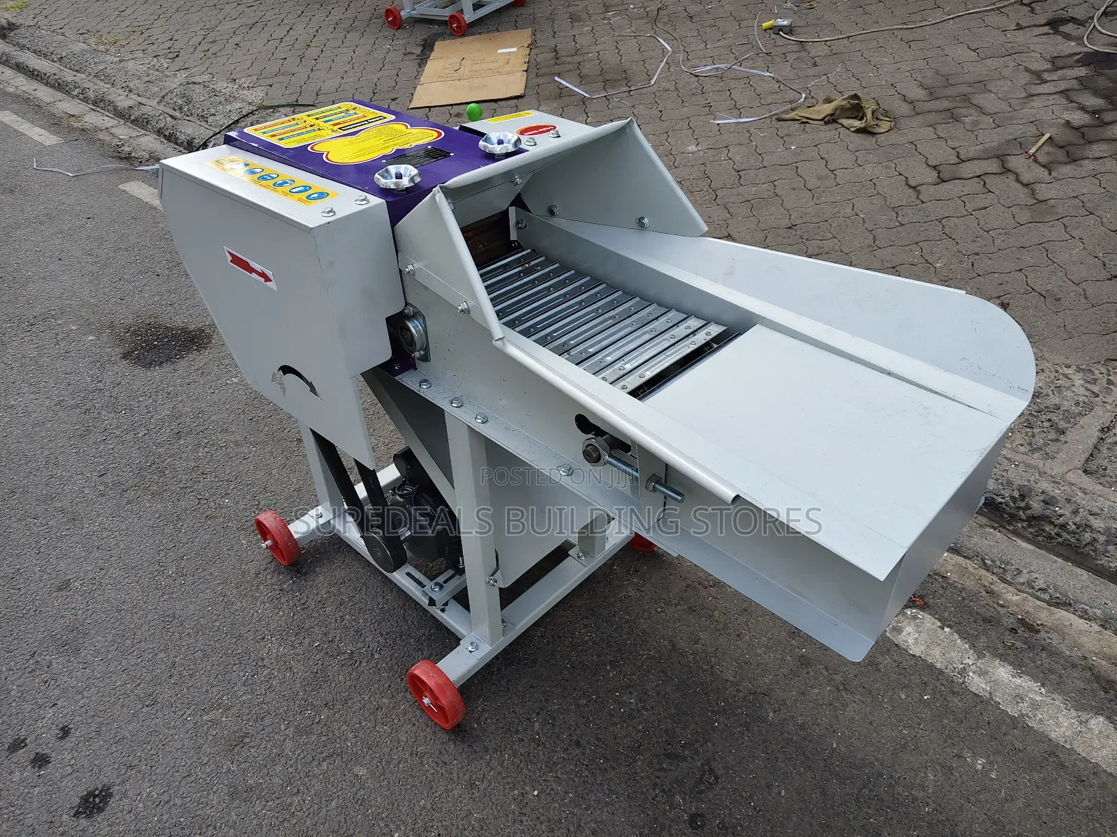 Electric High Speed Fodder/ Silage Chopper, 600kg/Hr