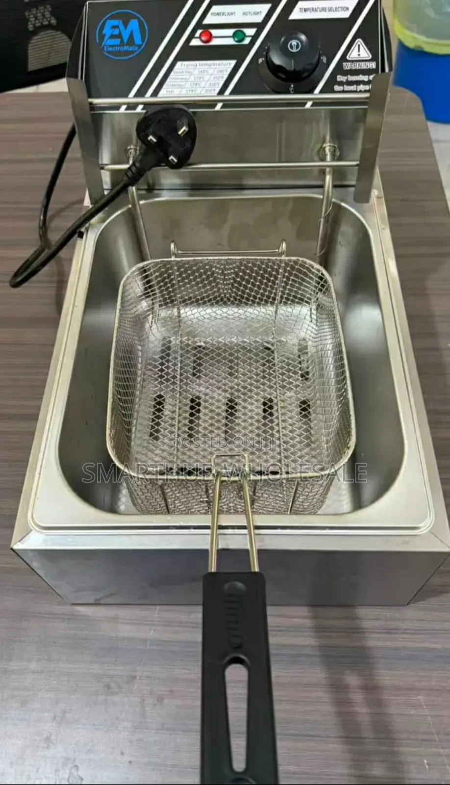 Electromate 6l Single Fryer