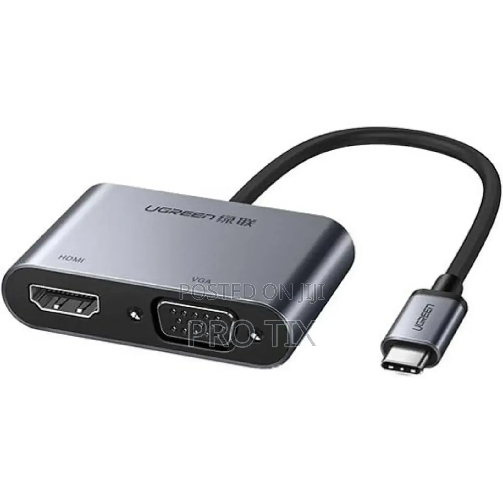 Ugreen Cm162 4-in-1 Usb-C to Hdmi + Vga+Usb 3.0adapter With Pd(100w)