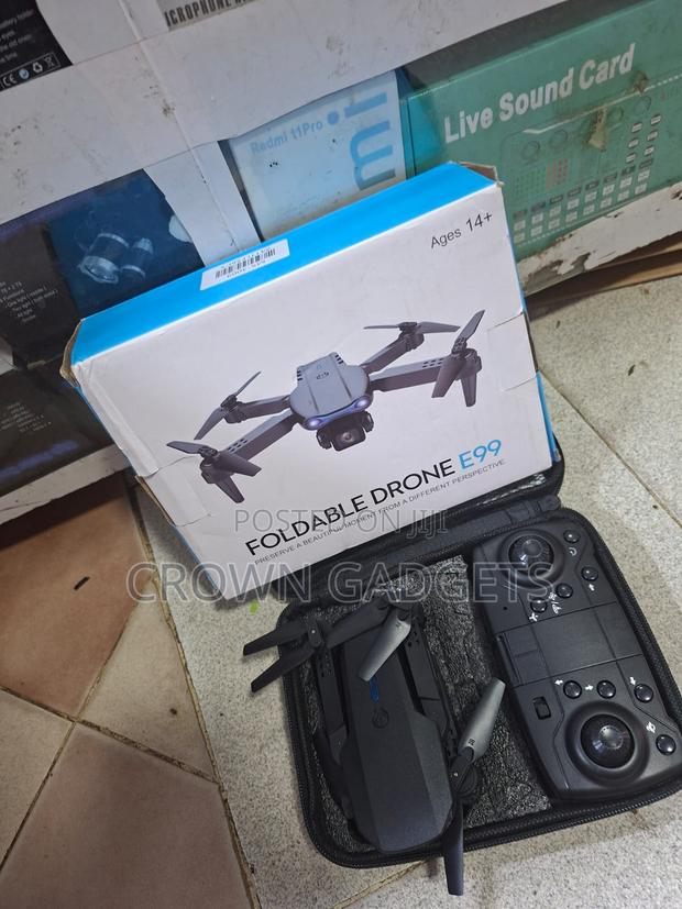 Beginner E99 Drone – Foldable, Lightweight, Easy to Fly - main view