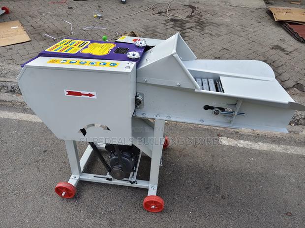 600kg/ Hr High Speed Forage Chopper Machine  / Chaff Cutter - thumbnail 2