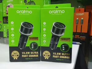 Oraimo High 15 15.5w Ultra Fast Charge Car Charger
