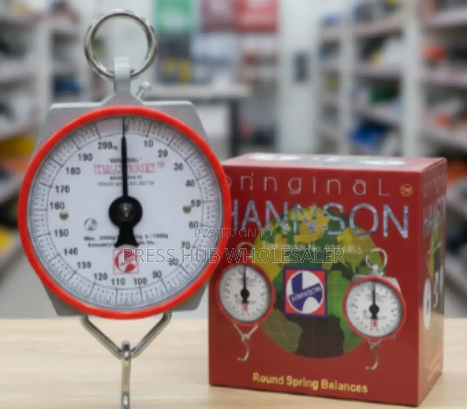 Hannson Round Spring Balance Scale