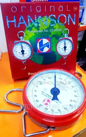 Hannson Round Spring Balance Scale : 