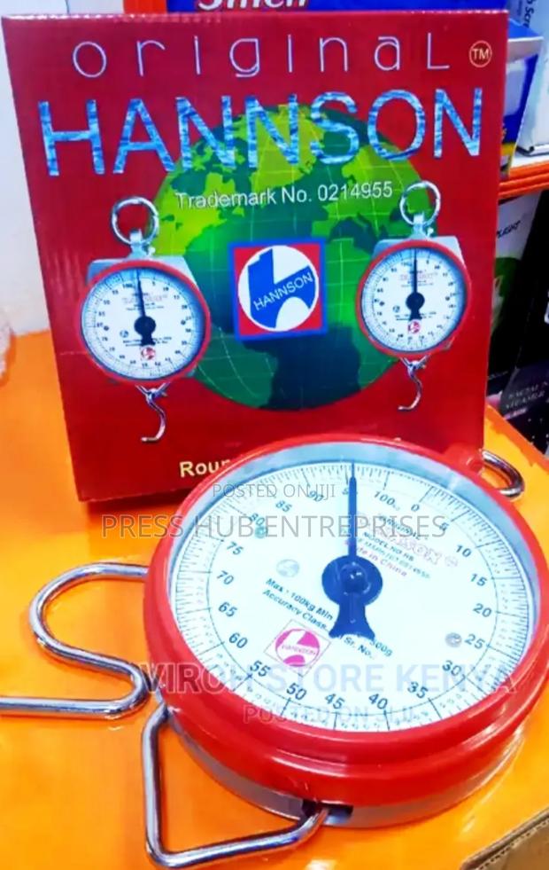 Hannson Round Spring Balance Scale : - main view