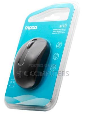 Rapoo Wireless Optical Mouse M10 - Black - thumbnail 2