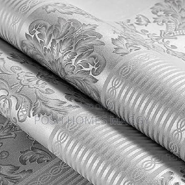 Grey Floral Wallpapers - main view