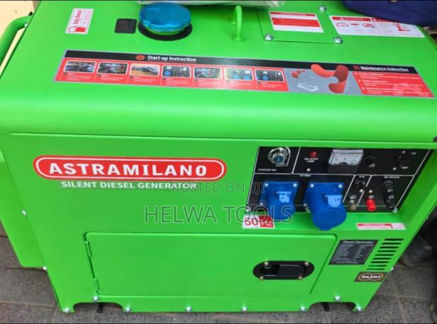 Silent Diesel Generator - main view