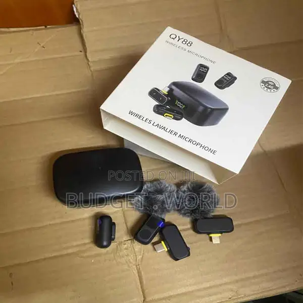 14. Qy88 Dual Receiver Anc Mic for Vlogging Streaming