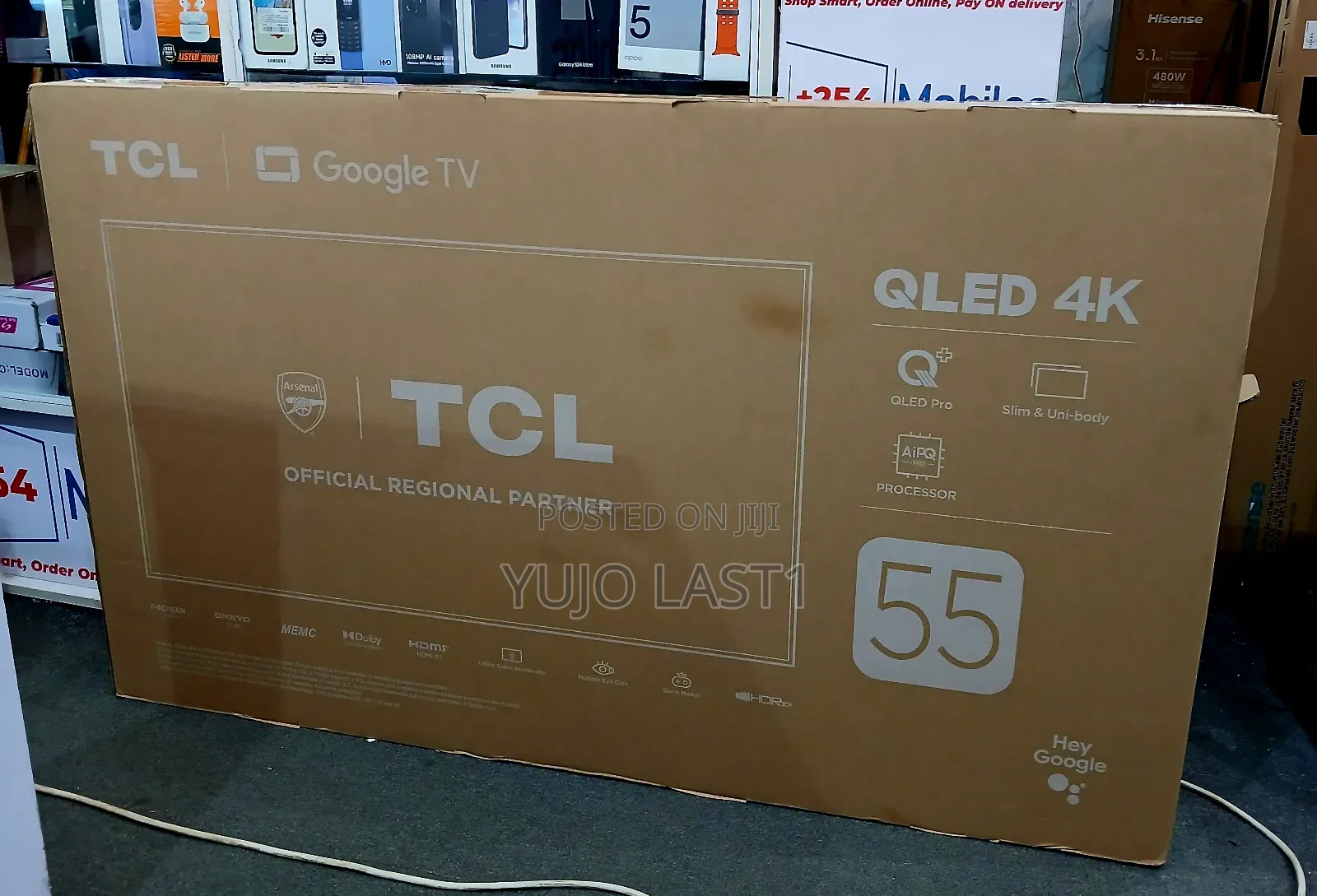 TCL 55′′ 55c6k Premium Qd-Miniled Google Tv