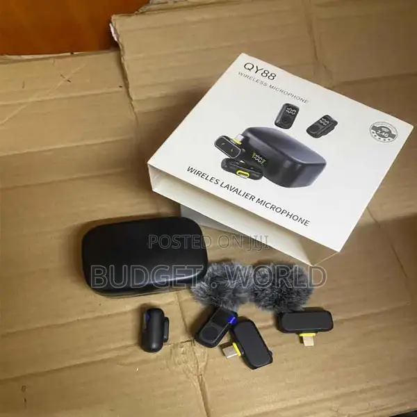 16. Qy88 Magnetic Wireless Lavalier Mic for Content Creators