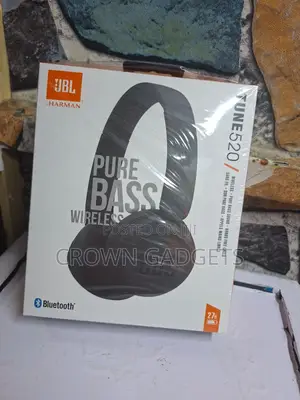 JBL 520 Wireless Bluetooth Headphones 27h Battery
