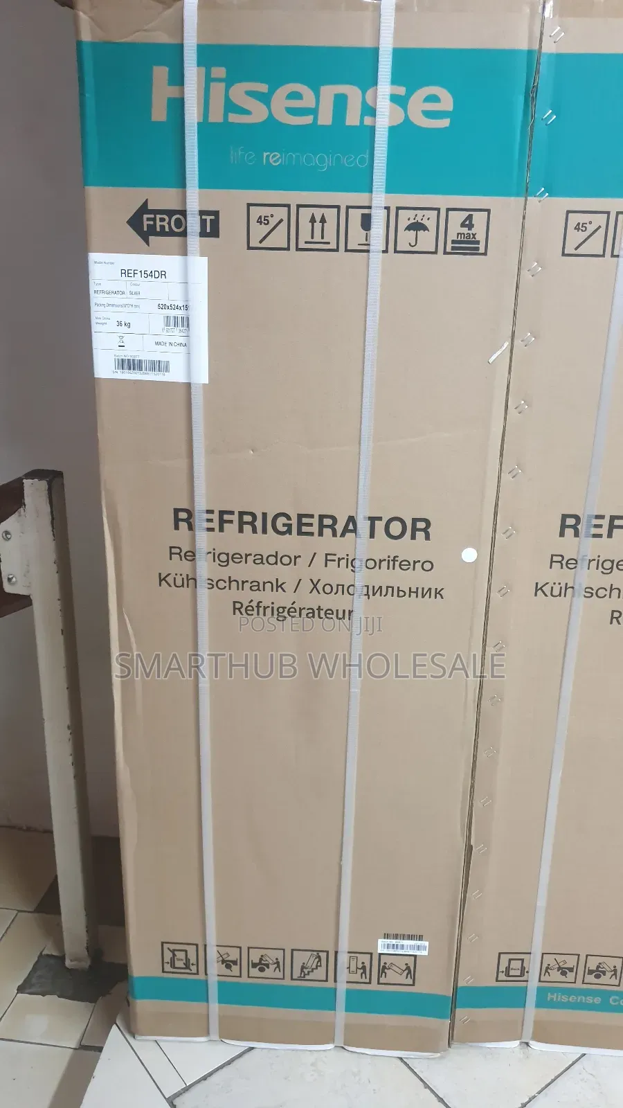 Hisense 154l Refrigerator Ref154dr