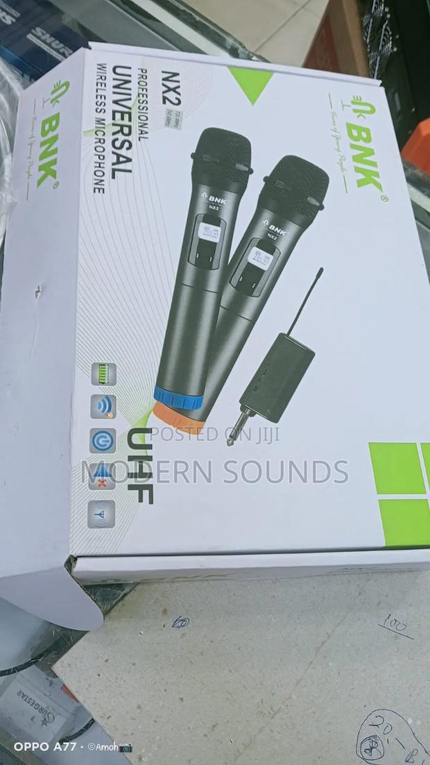 BNK Nx2 Professional Universal Uhf Wireless Microphone System - main view