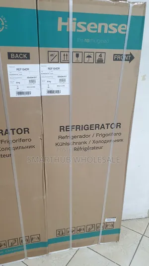 Hisense 154l Double Door Silver Fridge