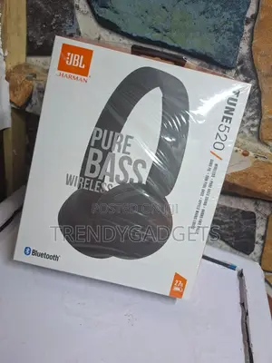 JBL 520 Pure Bass Wireless Headphones for Music Calls