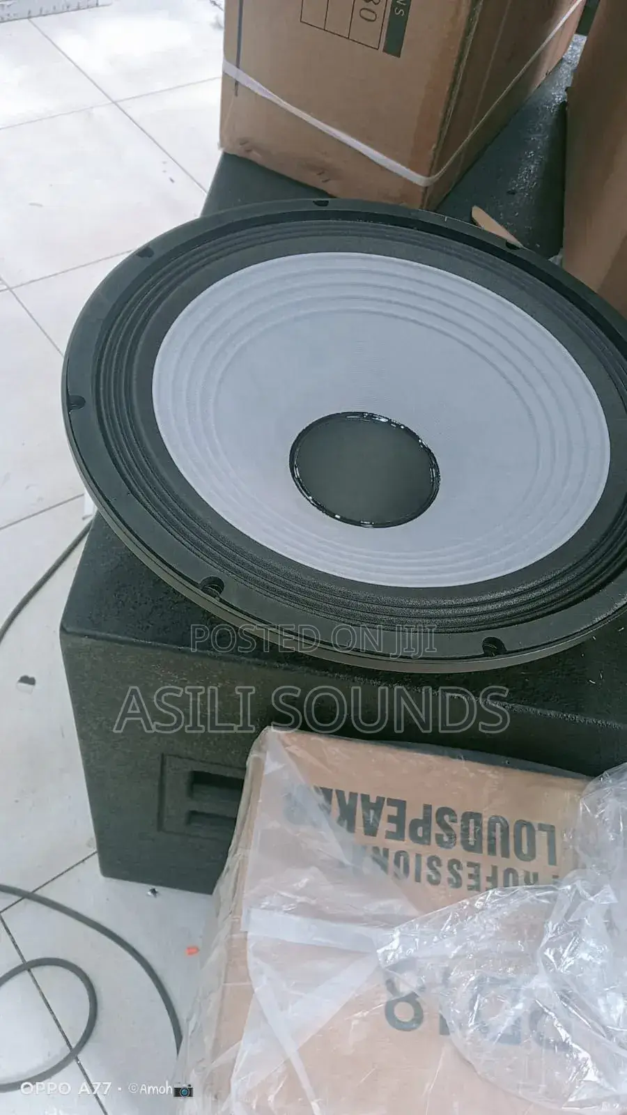 15-Inch Professional Loudspeaker Woofer