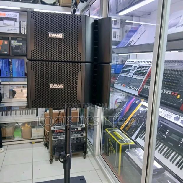 Evans Line Array Active Speakers 15inch Sub 8inch Tops - thumbnail 2