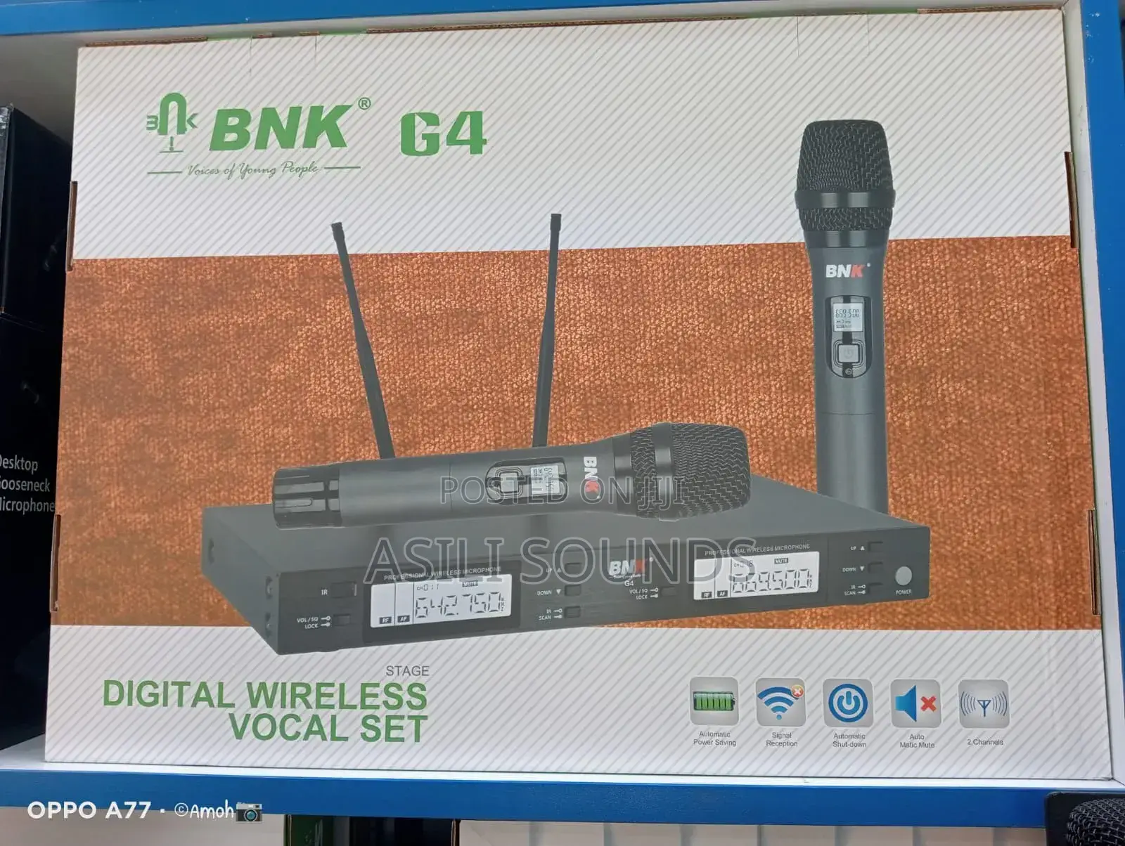 BNK G4 Digital Wireless Vocal Set Microphone