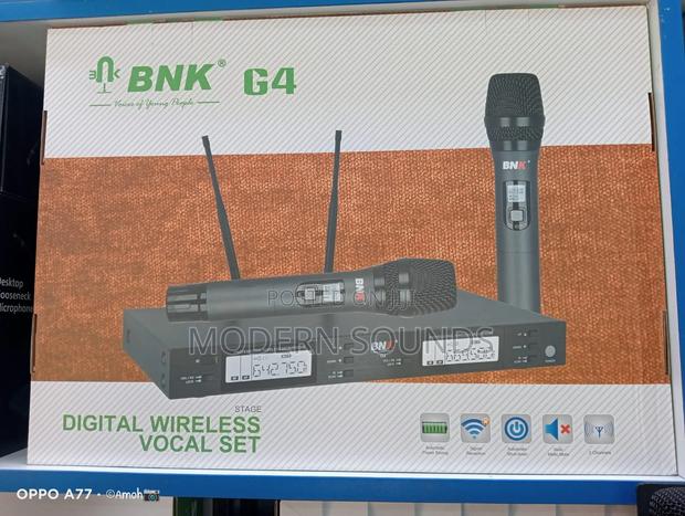 BNK G4 Digital Wireless Vocal Set Microphone - main view