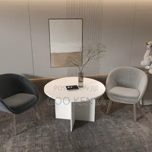 Home Table; Modern Round Dining Table – Compact Design